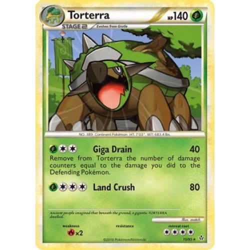 Torterra (010/095) Holo Rare Holofoil - Single