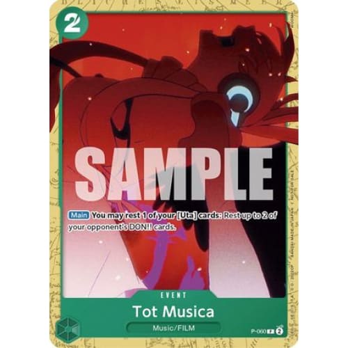 Tot Musica (Starter Deck 11: Uta Battle) P-060 PR One Piece