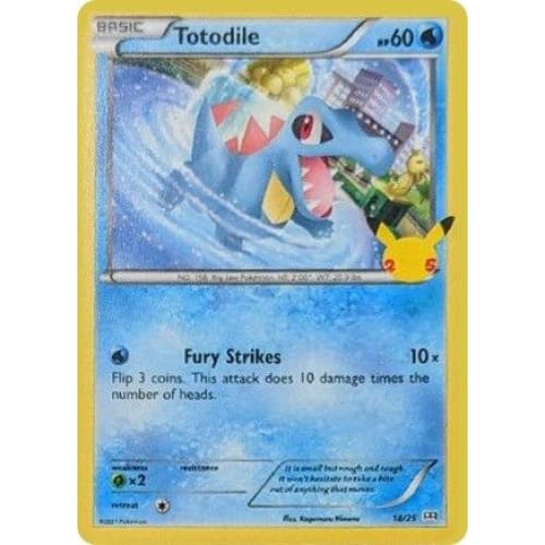 Totodile (018/025) Promo - Single