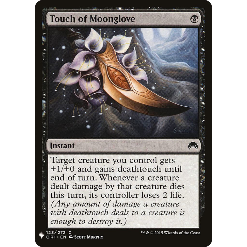 Touch of Moonglove (PLST-ORI-123) - Single