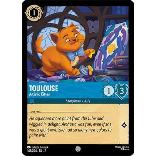 Toulouse - Artistic Kitten (165/204) - Archazias Island
