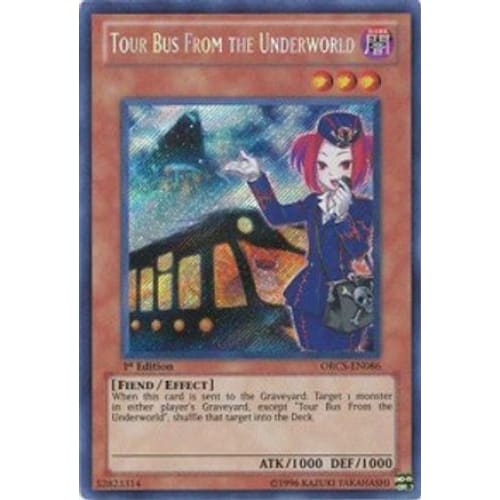 Tour Bus From the Underworld (ORCS-EN086) Secret Rare