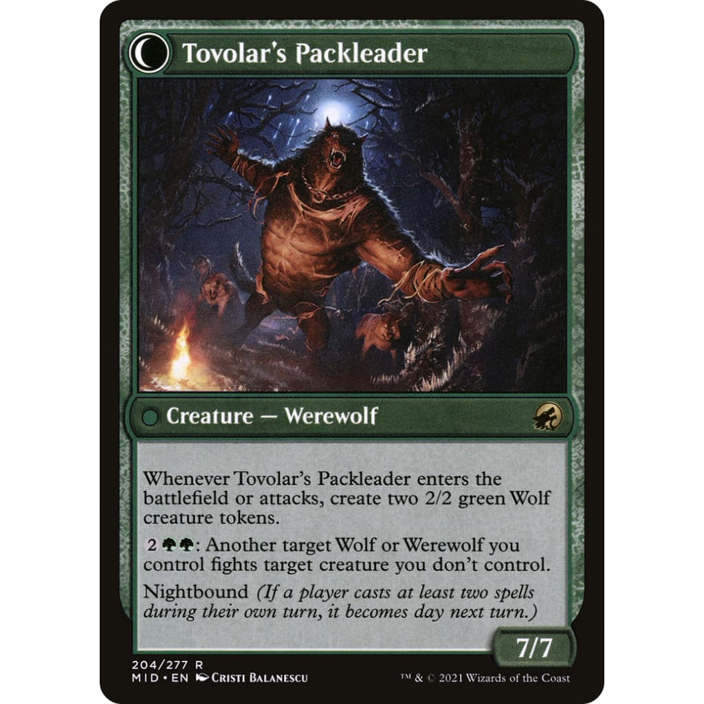 Tovolar’s Huntmaster // Packleader (PLST-MID-204): (Double