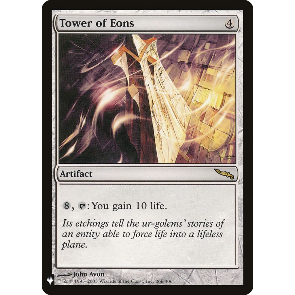 Tower of Eons (PLST-MRD-266) - Single