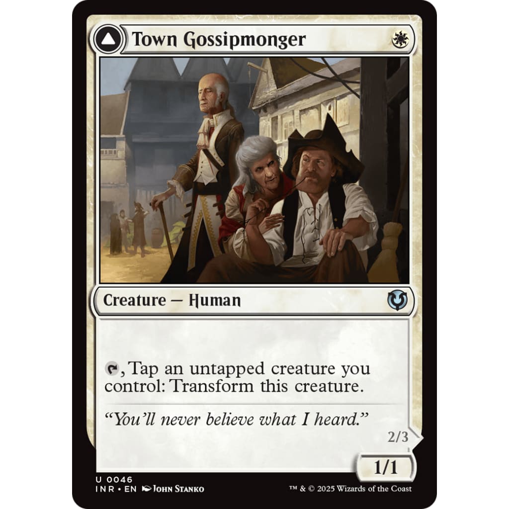 Town Gossipmonger (INR-046) - Single
