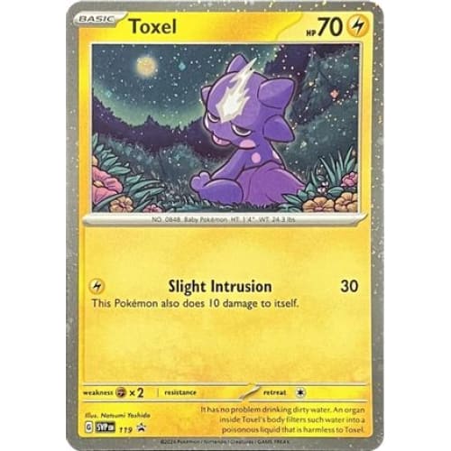 Toxel (119) Promo Holofoil - Single