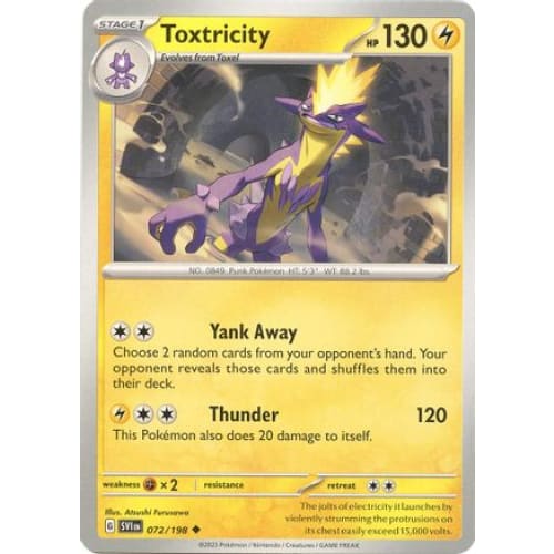 Toxtricity (72) Uncommon - Single