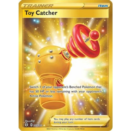 Toy Catcher (233/203) Secret Rare Holofoil - Single