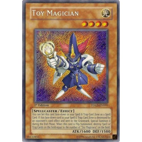 Toy Magician (TDGS-EN099) Secret Rare Unlimited - Single
