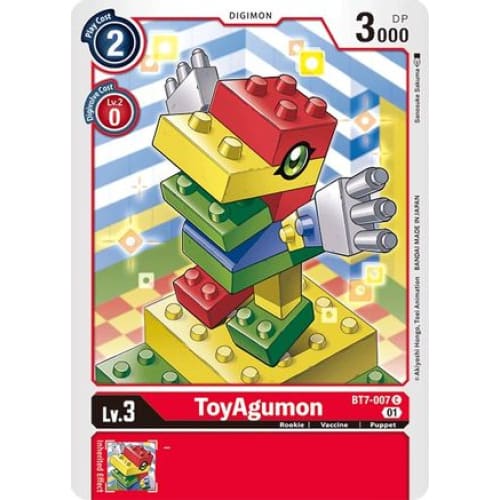ToyAgumon - BT7-007 - Common - Single