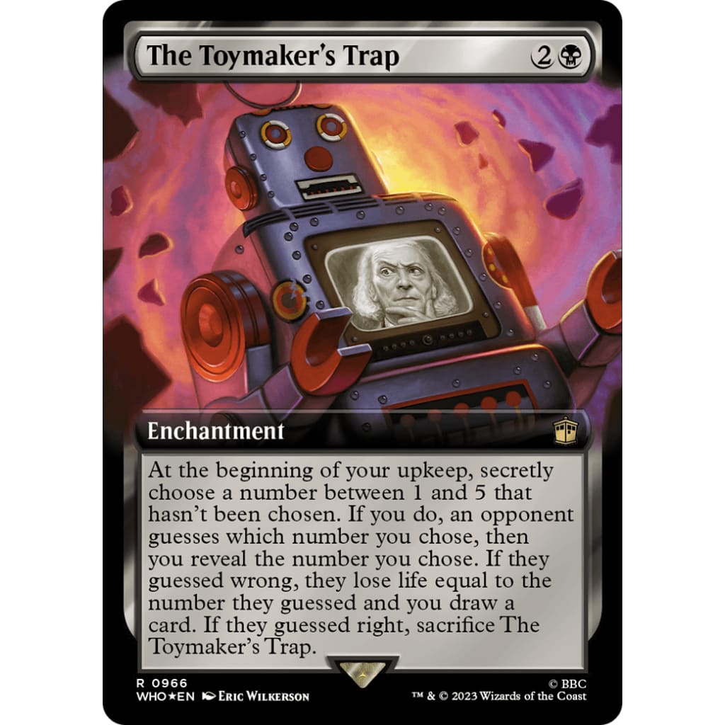 The Toymaker’s Trap (WHO-966): (Extended Art) Foil - Single