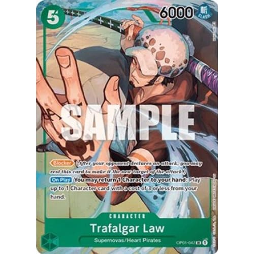 Trafalgar Law (047) (Parallel) OP01-047 SR Romance Dawn