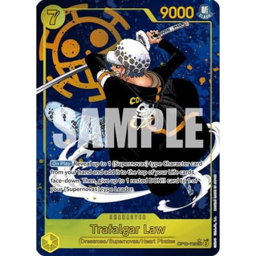 Trafalgar Law (119) (Parallel) OP10-119 SEC Royal Blood