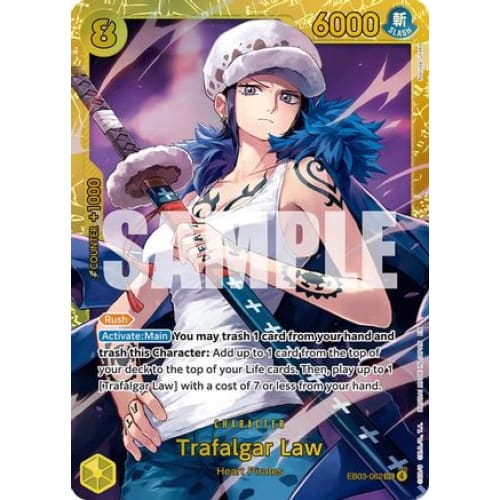 Trafalgar Law EB03-062 SEC Extra Booster: One Piece