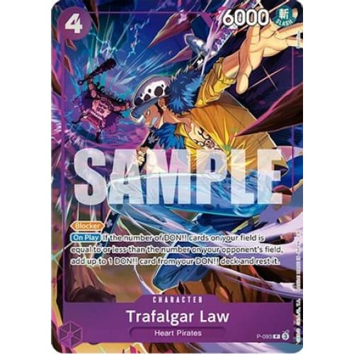 Trafalgar Law (Illustration Box Vol.6) P-093 PR One Piece
