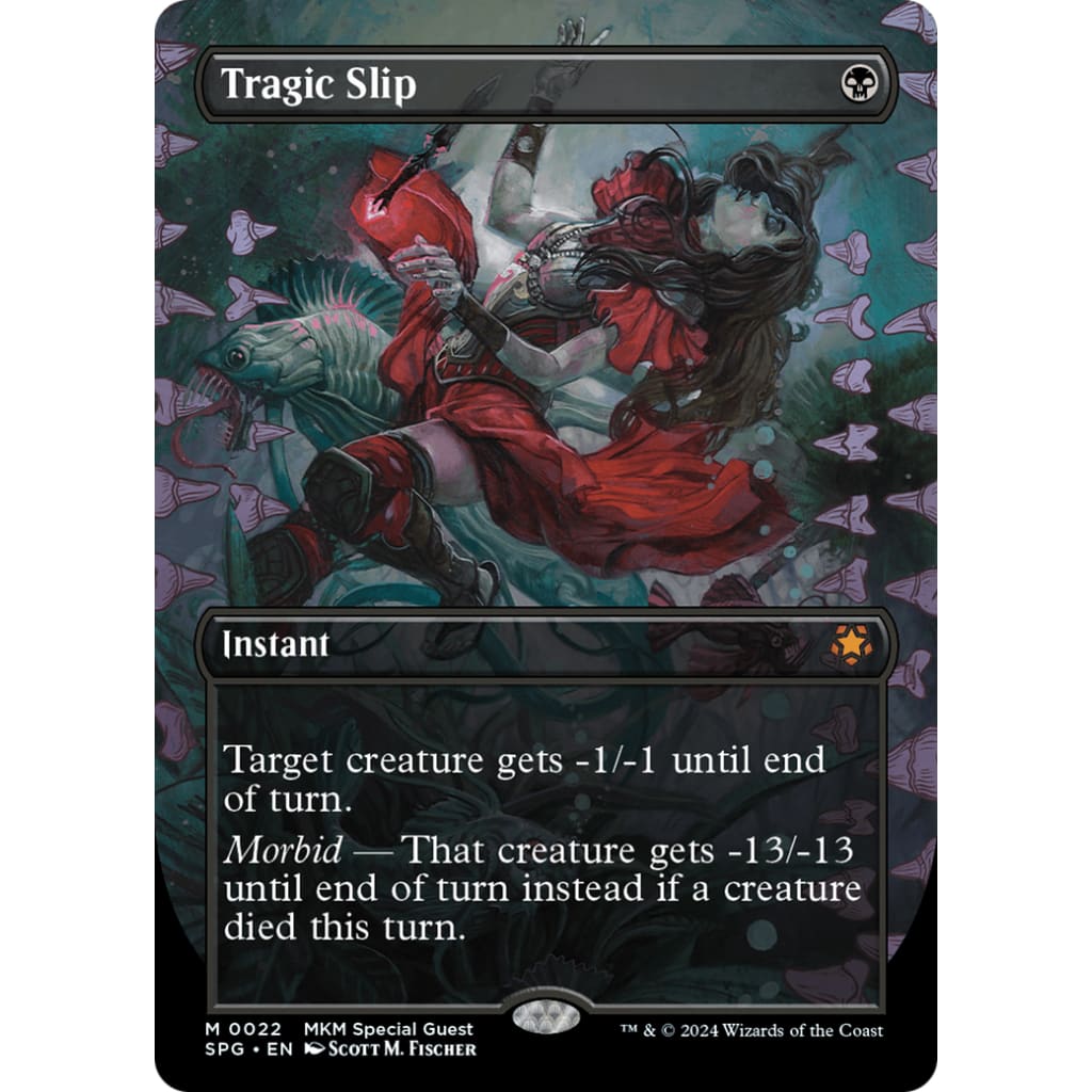 Tragic Slip (SPG-022) (Borderless) Foil - Single
