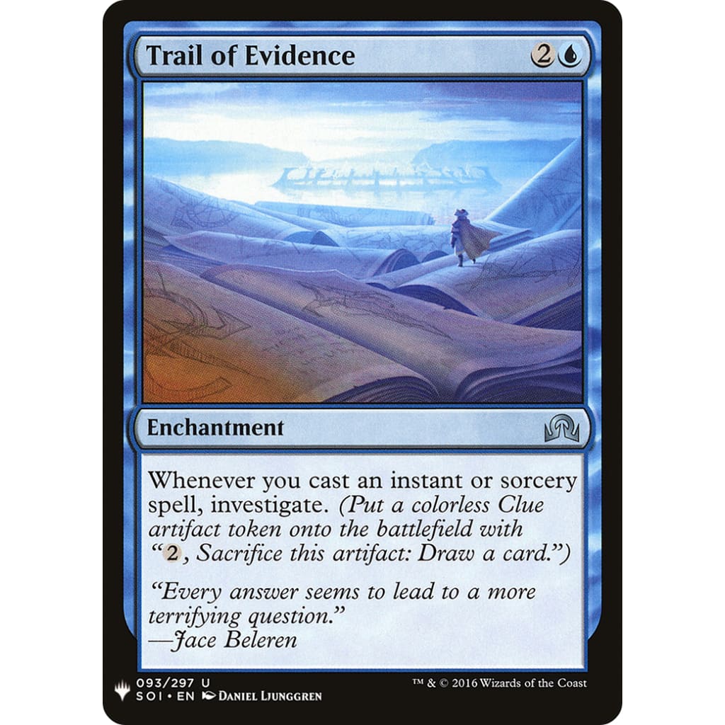 Trail of Evidence (PLST-SOI-93) - Single