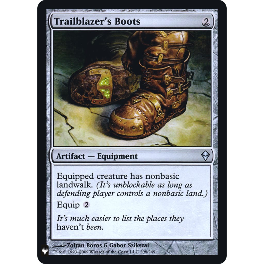 Trailblazer’s Boots (PLST-ZEN-208) Foil - Single