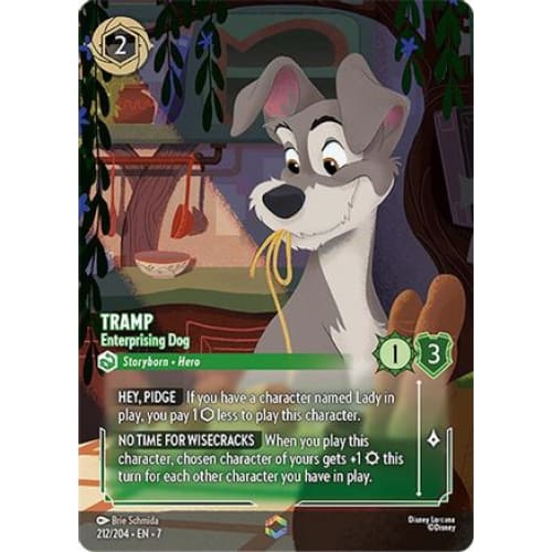 Tramp - Enterprising Dog (Enchanted) (212/204) - Archazias