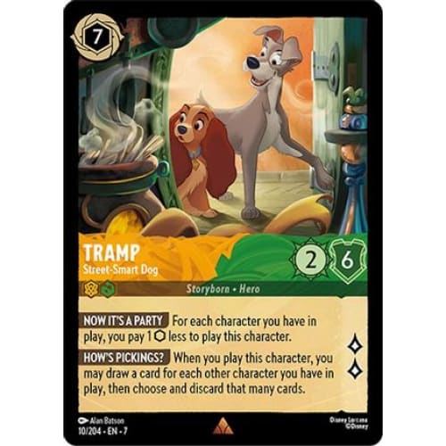 Tramp - Street-Smart Dog (10/204) - Archazias Island