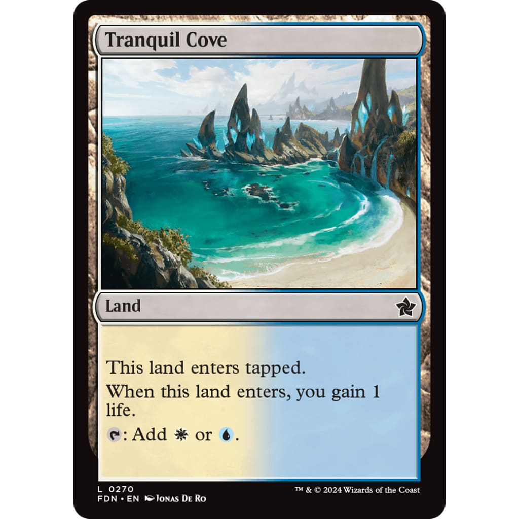 Tranquil Cove (FDN-270) Foil - Single