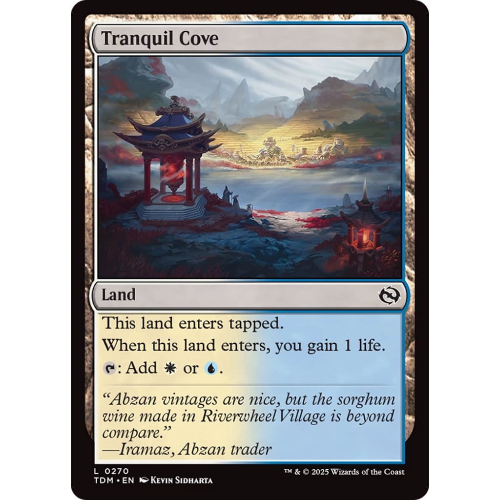 Tranquil Cove (TDM-270) Foil - Single