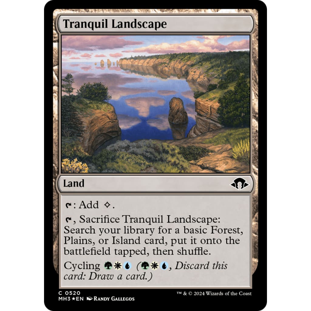 Tranquil Landscape (MH3-520) Foil - Single