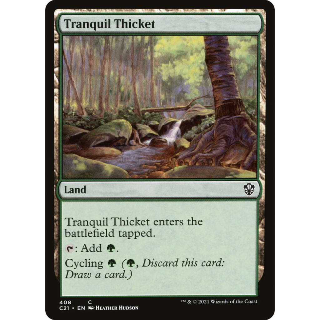 Tranquil Thicket (C21-408) - Single