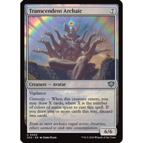 Transcendent Archaic (SOS-005) Foil - Single