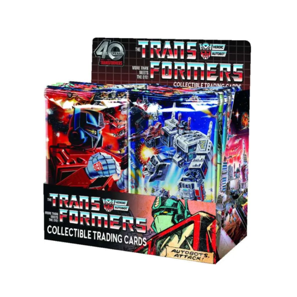 Transformers 40th Anniversary Trading Card Booster Box