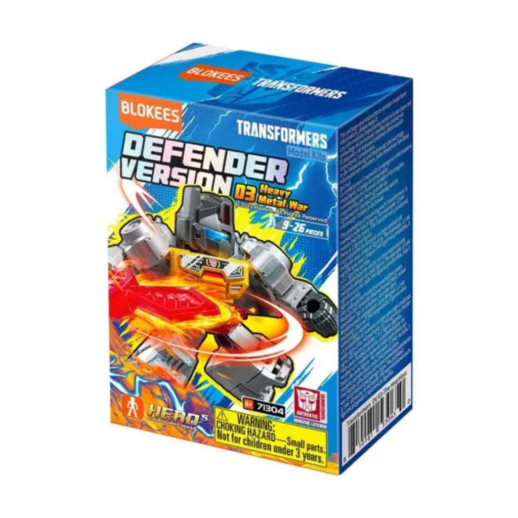 Transformers Defender Version 03 Heavy Metal War Blokees