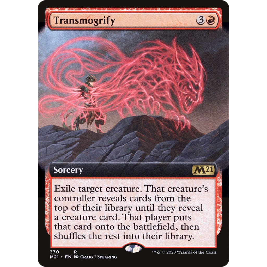 Transmogrify (M21-370): (Extended Art) - Single