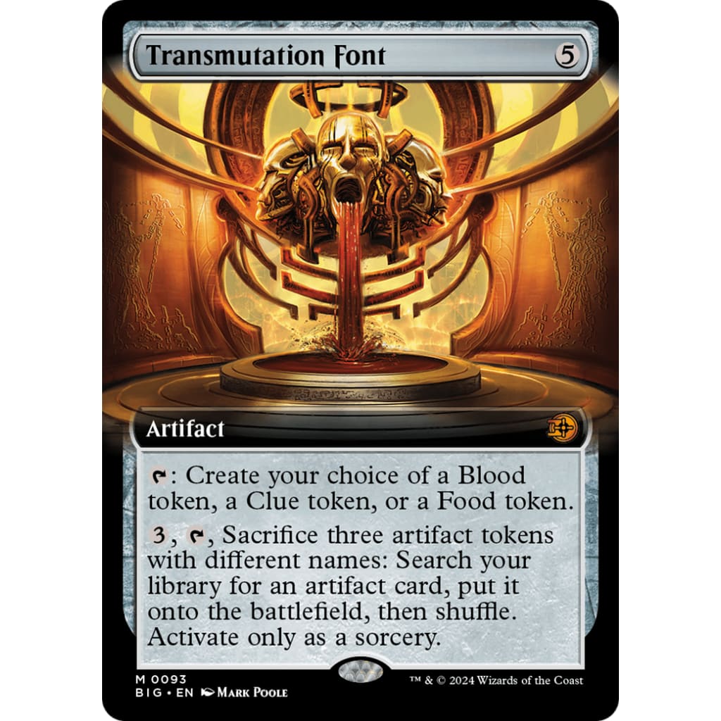 Transmutation Font (BIG-093): (Extended Art) - Single