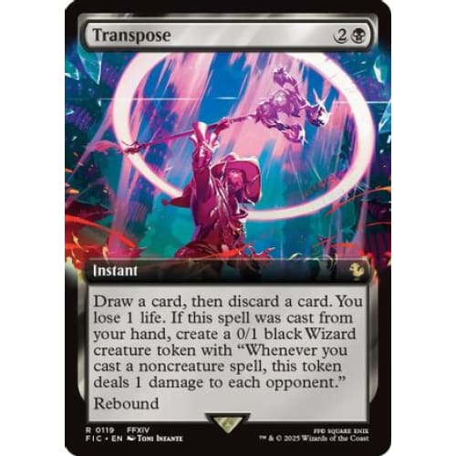 Transpose (Extended Art) (FIC-119) - Single