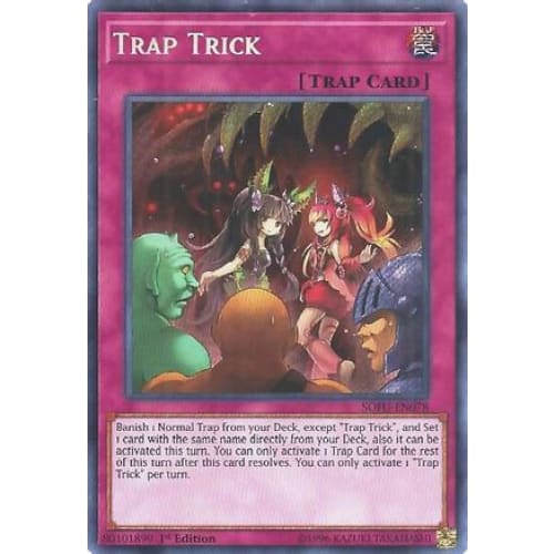 Trap Trick (SOFU-EN078) Secret Rare Unlimited - Single