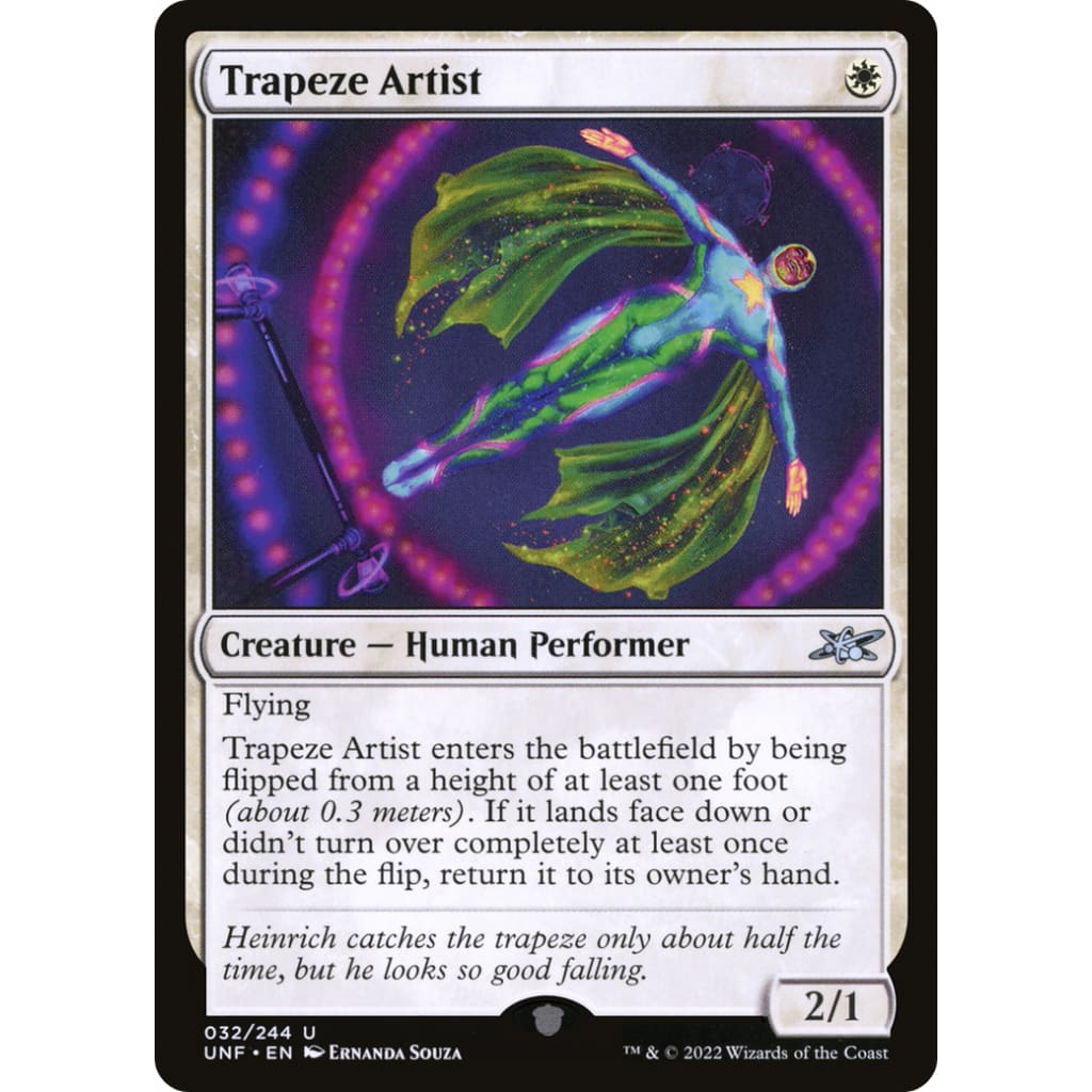 Trapeze Artist (UNF-032) Foil - Single