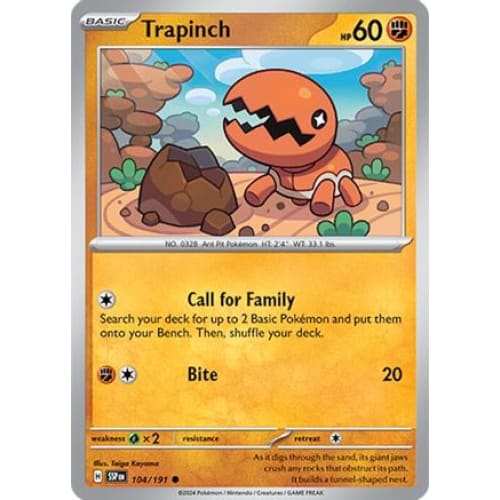 Trapinch (104) Common - Single