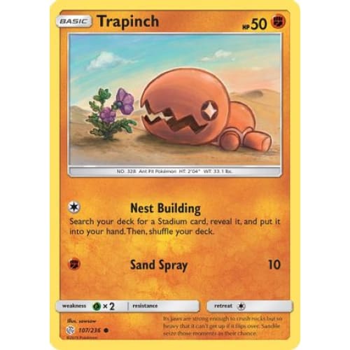 Trapinch (107/236) Common - Single