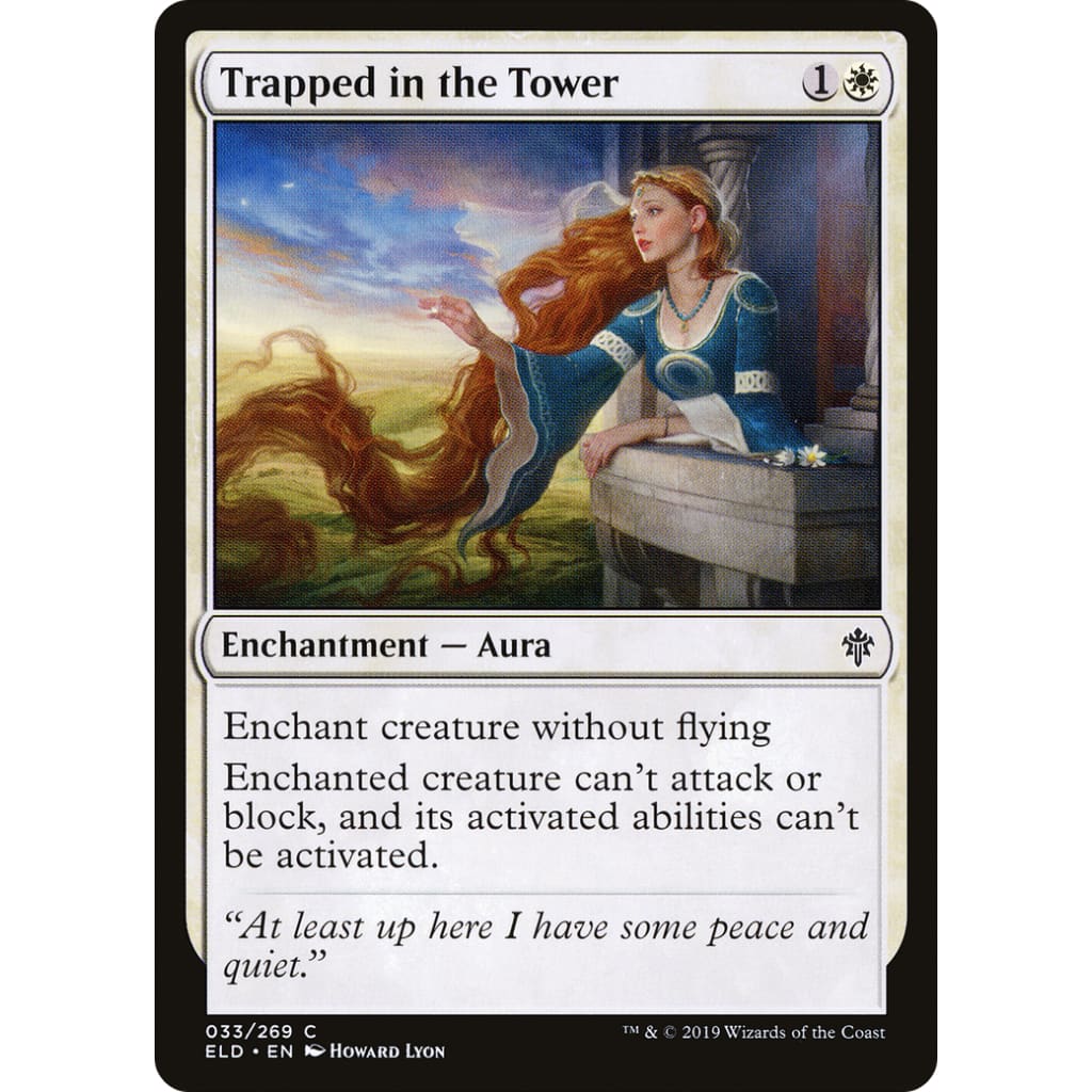 Trapped in the Tower (ELD-033) Foil - Single