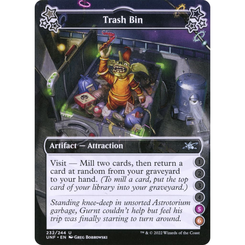 Trash Bin (UNF-232D) - Single