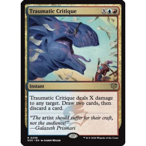 Traumatic Critique (SOS-239) Foil - Single