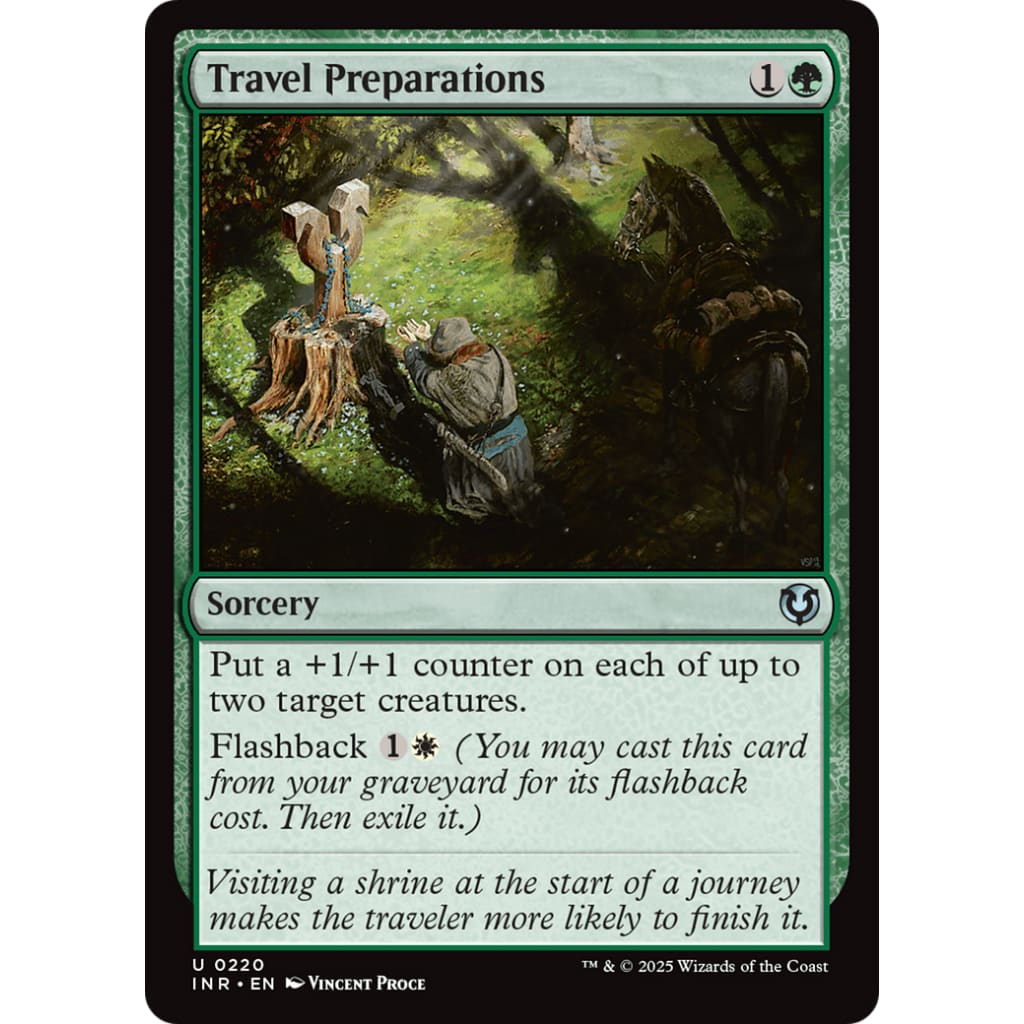 Travel Preparations (INR-220) - Single
