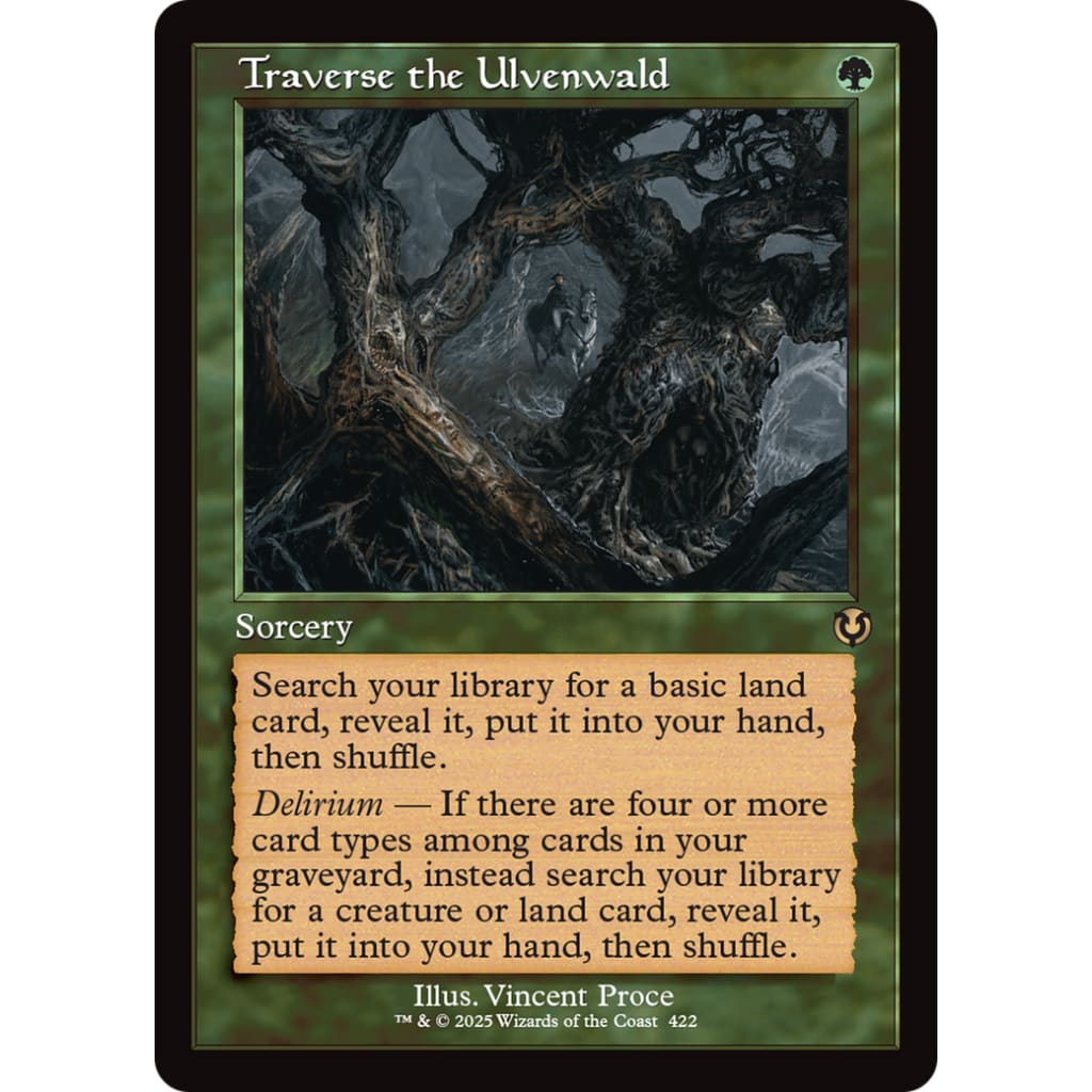 Traverse the Ulvenwald (Retro Frame) (INR-422) - Single