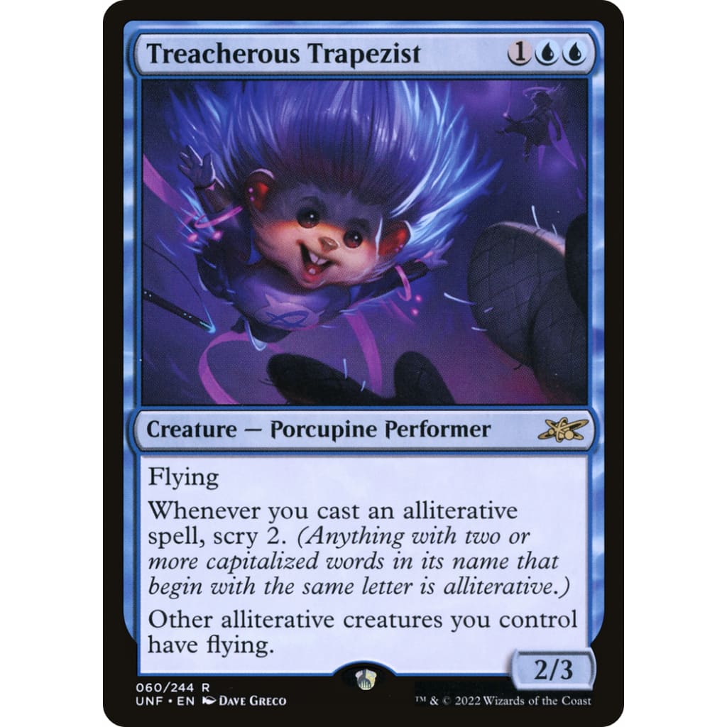 Treacherous Trapezist (UNF-060) - Single