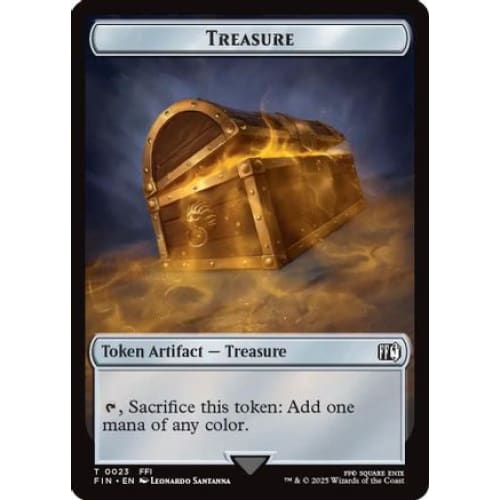 Treasure (0023) // Copy (0001) Double-Sided Token (FIN-23