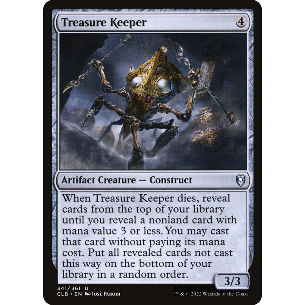 Treasure Keeper (CLB-341) Foil - Single