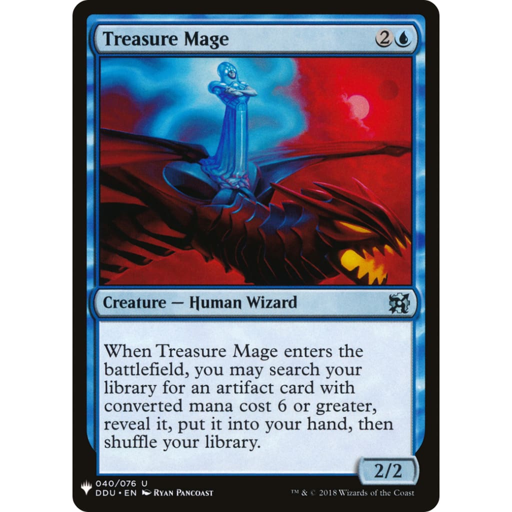 Treasure Mage (PLST-DDU-40) - Single