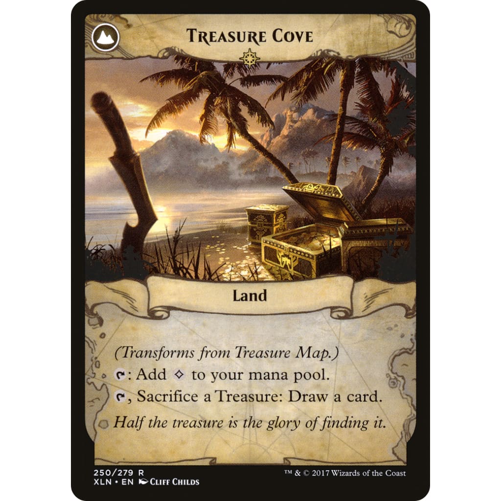 Treasure Map // Cove (XLN-250): (compasslanddfc) - Single