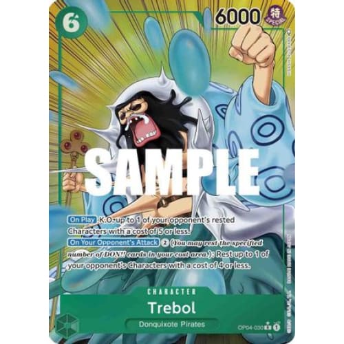 Trebol (Alternate Art) OP04-030 R Kingdoms of Intrigue Foil