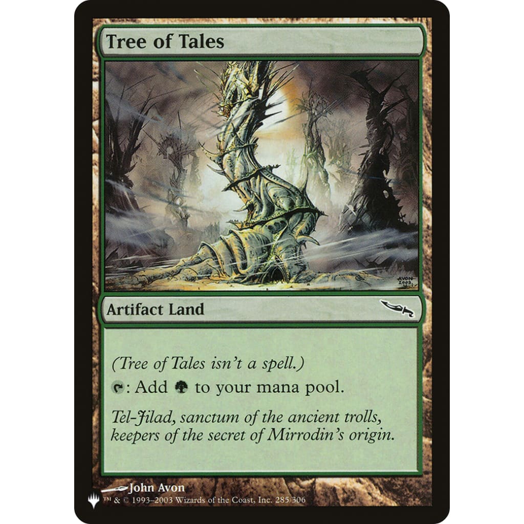 Tree of Tales (PLST-MRD-285) - Single